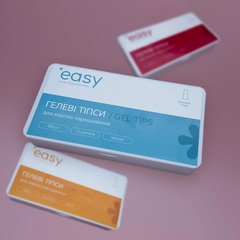 Гелевые типсы для наращивания Easy "Свободный край", Другой вариант: Вільний край