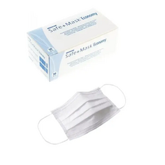 Маска Medicom SAFE+MASK Economy, біла, 50 шт