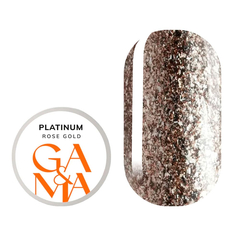 Жидкая фольга GÉMELY ex GA&MA Platinum Rose Gold, 5 г, Выбор оттенка: Rose Gold
