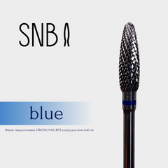 Фреза твердосплавная STRONG NAIL BITS кукуруза синяя 0,40 см