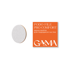 GÉMELY ex GA&MA Podo file PRO Comfort Сменные файлы для пододиска на пене, 180 грит, 50 шт, Другой вариант: 180 грит