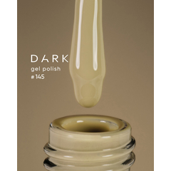 Гель-лак Dark gel polish №145, 10 мл, Вибір об'єму: 10 мл, призначення