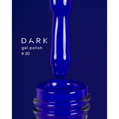 Гель-лак Dark gel polish №20, 6 мл, Вибір об'єму: 6 мл, призначення
