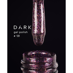 Гель-лак Dark gel polish №131, 10 мл, Вибір об'єму: 10 мл, призначення