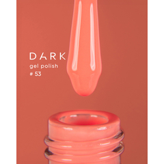 Гель-лак Dark gel polish №53, 6 мл, Вибір об'єму: 6 мл, призначення