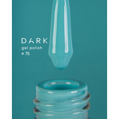 Гель-лак Dark gel polish №75, 6 мл, Вибір об'єму: 6 мл, призначення