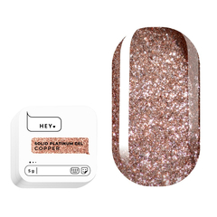 Гель-краска HEYLOVE Solid platinum gel Copper, 5 г, Выбор оттенка: Copper