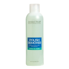Jerden Proff Polish Remover средство для снятия лака "Лайм и мята" без ацетона, 200 мл, Выбор объема: 200 мл