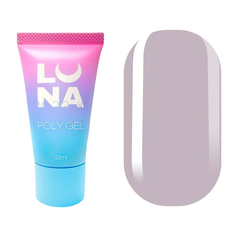 Полігель для нарощування LUNA Poly Gel №04, 30 мл, Вибір відтінку: №4