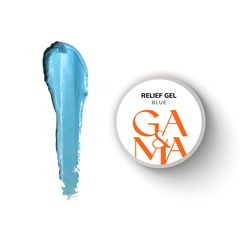 Рельеф гель GÉMELY ex GA&MA Relief Gel, Blue, 5 г, Выбор оттенка: Blue