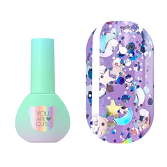 Топ для гель-лака You Are Cute Top Star Glow, 5 мл, назначение