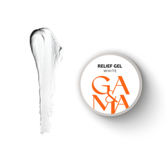 Рельеф гель GÉMELY ex GA&MA Relief Gel, White, 5 г, Выбор оттенка: White