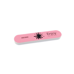 Поліровщик Enjoy для нігтів 400/3000 pink (MINI), призначення