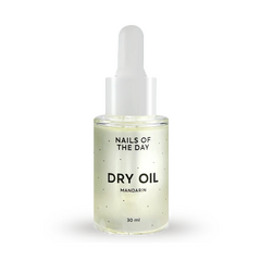 Сухое масло для кутикулы NAILSOFTHEDAY Dry Oil Mandarin, 30 мл, Выбор объема: 30 мл