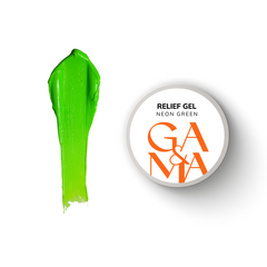 Рельеф гель GÉMELY ex GA&MA Relief Gel, Neon Green, 5 г, Выбор оттенка: Neon Green