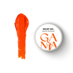 Рельеф гель GÉMELY ex GA&MA Relief Gel, Neon Orange, 5 г, Выбор оттенка: Neon Orange