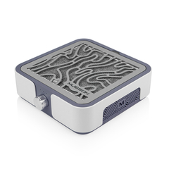 Вытяжка для маникюра и педикюра MUSSON X2 Graphite на 72W, Выбор оттенка: Graphite