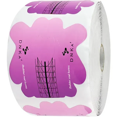 Нижні форми DNKa Paper Builder nail forms SHORT, 500 шт, Інший варіант: 500 шт