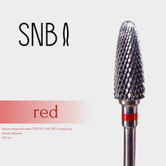 Фреза твердосплавная STRONG NAIL BITS кукуруза красная 0,53 см