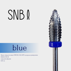 Фреза твердосплавная STRONG NAIL BITS (H0615A-P5S-M) кукуруза синяя реверсивная 0,50 см
