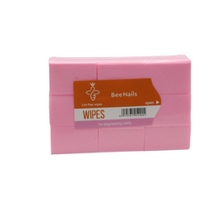 Салфетки безворсовые Bee Nails, розовые, 630 шт
