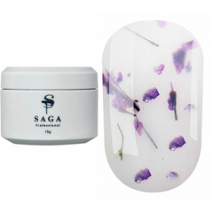 Гель для наращивания Saga Professional LIQUID FLORAL GEL №02, 15 мл, Выбор оттенка: 02, назначение