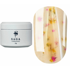 Гель для наращивания Saga Professional LIQUID FLORAL GEL №04, 15 мл, Выбор оттенка: 04, назначение