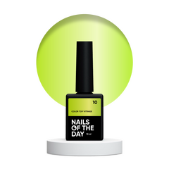 Top NAILSOFTHEDAY Color №10, 10 мл (vitrage)