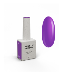 гель-лак NAILSOFTHEDAY Plum-198 — сливово-фіолетовий, 10 мл