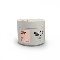 гель NAILSOFTHEDAY  Builder gel 21-теплий нюдовий, 15 мл