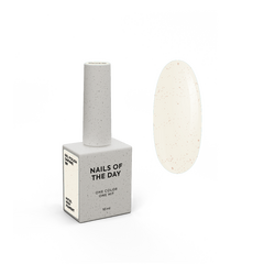 Гель-лак NAILSOFTHEDAY Let's special Daphne - 189, 10 мл - молочний із золотою поталлю