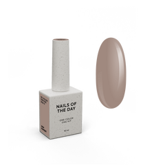 гель лак NAILSOFTHEDAY let’s special Pantone2025/09, 10 мл - холодний кавово-бежевий NEW
