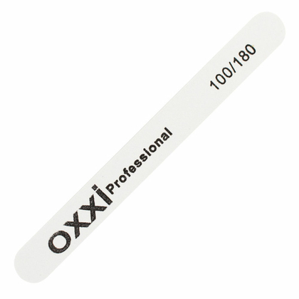 Пилочка для нігтів Oxxi Professional 100/180, пряма, призначення