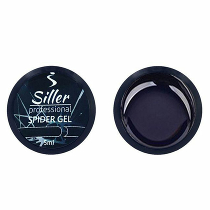 Гель-павутинка Siller Professional, чорна, 5 мл, призначення