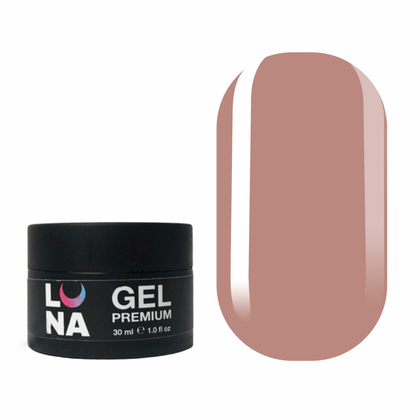 Камуфлюючий гель LUNA Premium gel 5, карамель 30 мл, Вибір об'єму: 30 мл, Колір колекції: №5, зображення 5