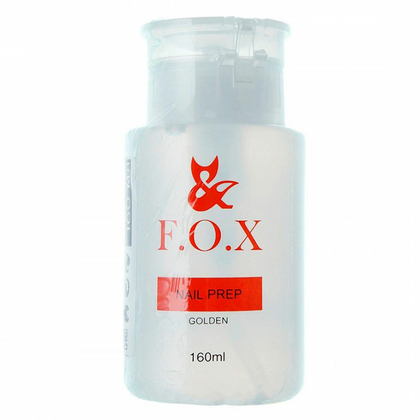 Обезжириватель для ногтей F.O.X Nail Prep, 160 мл, Выбор объема: 160 мл