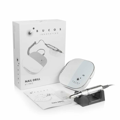 Фрезер BUCOS Nail Drill X1 Pro ice blue (65W/40000 об.), фото 5