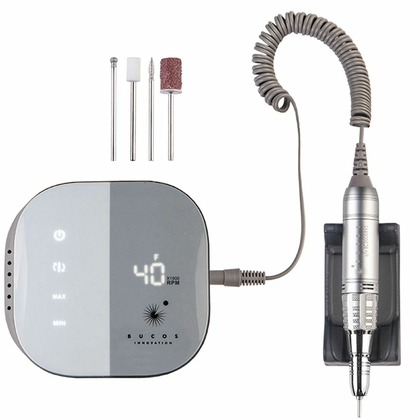 Фрезер BUCOS Nail Drill X1 Pro ZINC GRAY (65W/40000 об.)