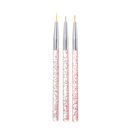 Набор кистей лайнер  LillyBeauty, 3 шт