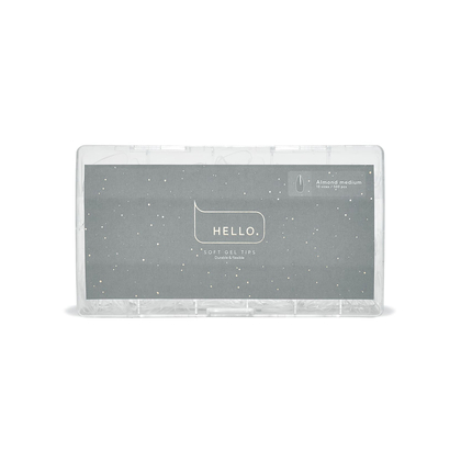 Гелеві типси Hello Almond medium (середній мигдаль), 500 шт