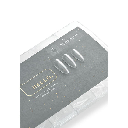 Гелеві типси Hello Almond medium (середній мигдаль), 500 шт, зображення 2