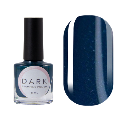 DARK Stamping polish синій металік №22 , 8 ml