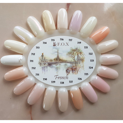 F.O.X gel-polish French 723, 6 ml, фото 2