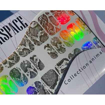 Стикеры Stickersspace на липкой основе Golden rainbow