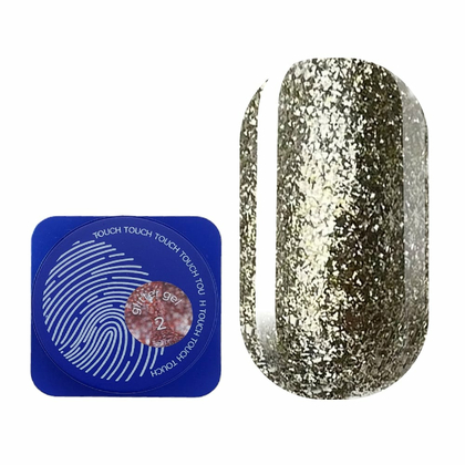 Глитерный гель Touch Glitter Gel №2, 5 мл