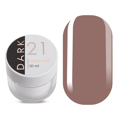 DARK Builder Gel №21, 30 ml, Вибір об'єму: 30 мл, Колір колекції: №21, призначення