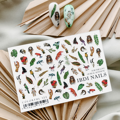 Слайдер-дизайн IBDI NAILS COLORFUL №122, фото 2