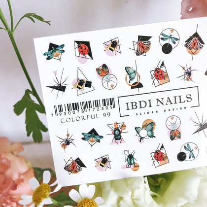 Слайдер-дизайн IBDI NAILS COLORFUL №099