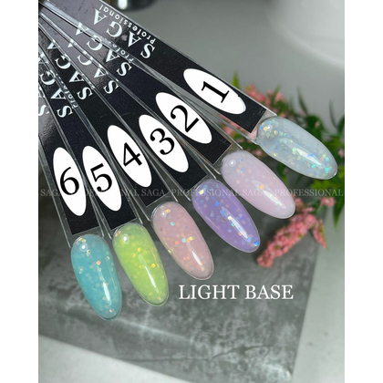 База Saga Professional Light Base №5, 8 мл, зображення 2