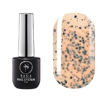 Гель-лак Saga Professional Black Snow №3, 9 мл